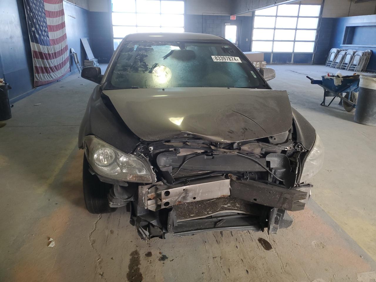 2012 Chevrolet Malibu VIN 1G1ZC5E02CF156586 Copart auction photo, front end / rear end damage thumbnail 5