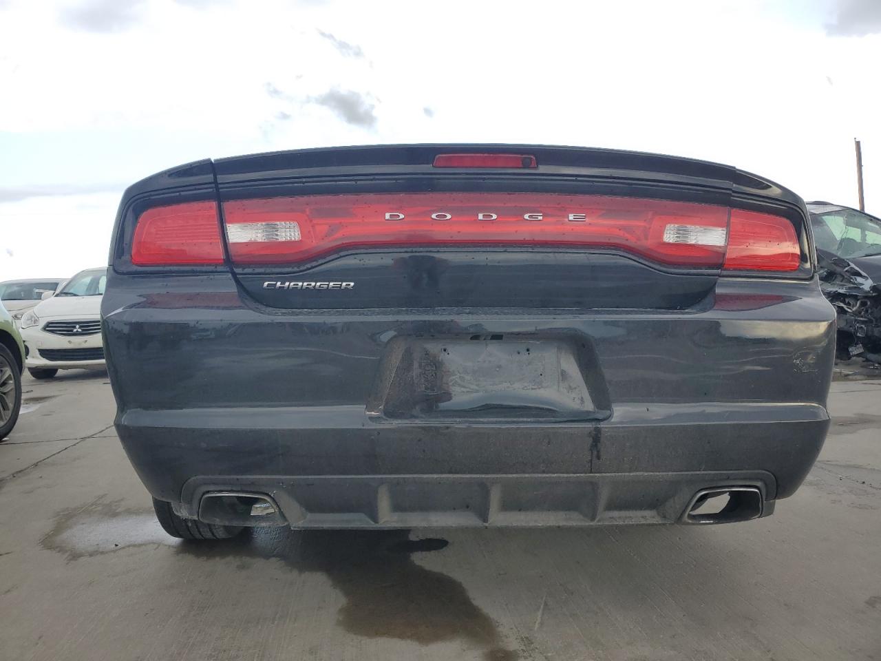 2014 Dodge Charger VIN 2C3CDXBG0EH238720 Copart auction photo, all over damage thumbnail 6