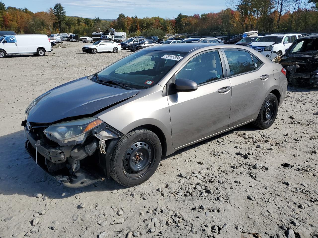 2014 Toyota Corolla VIN 2T1BURHE6EC025709