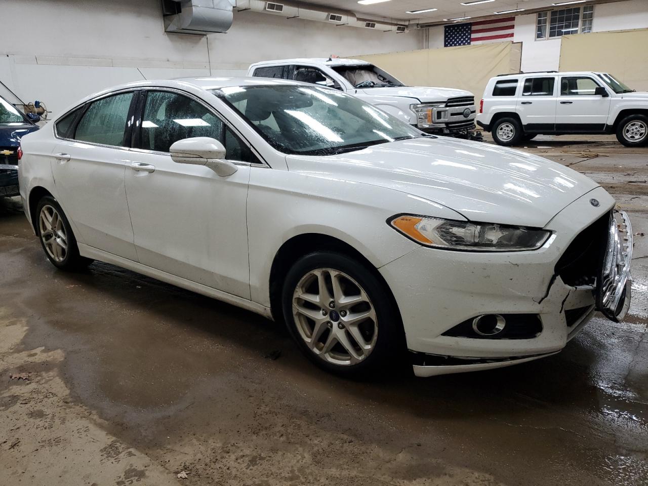 2014 Ford Fusion VIN 3FA6P0HD9ER273027 Copart auction photo, front end / minor dent/scratches damage thumbnail 4