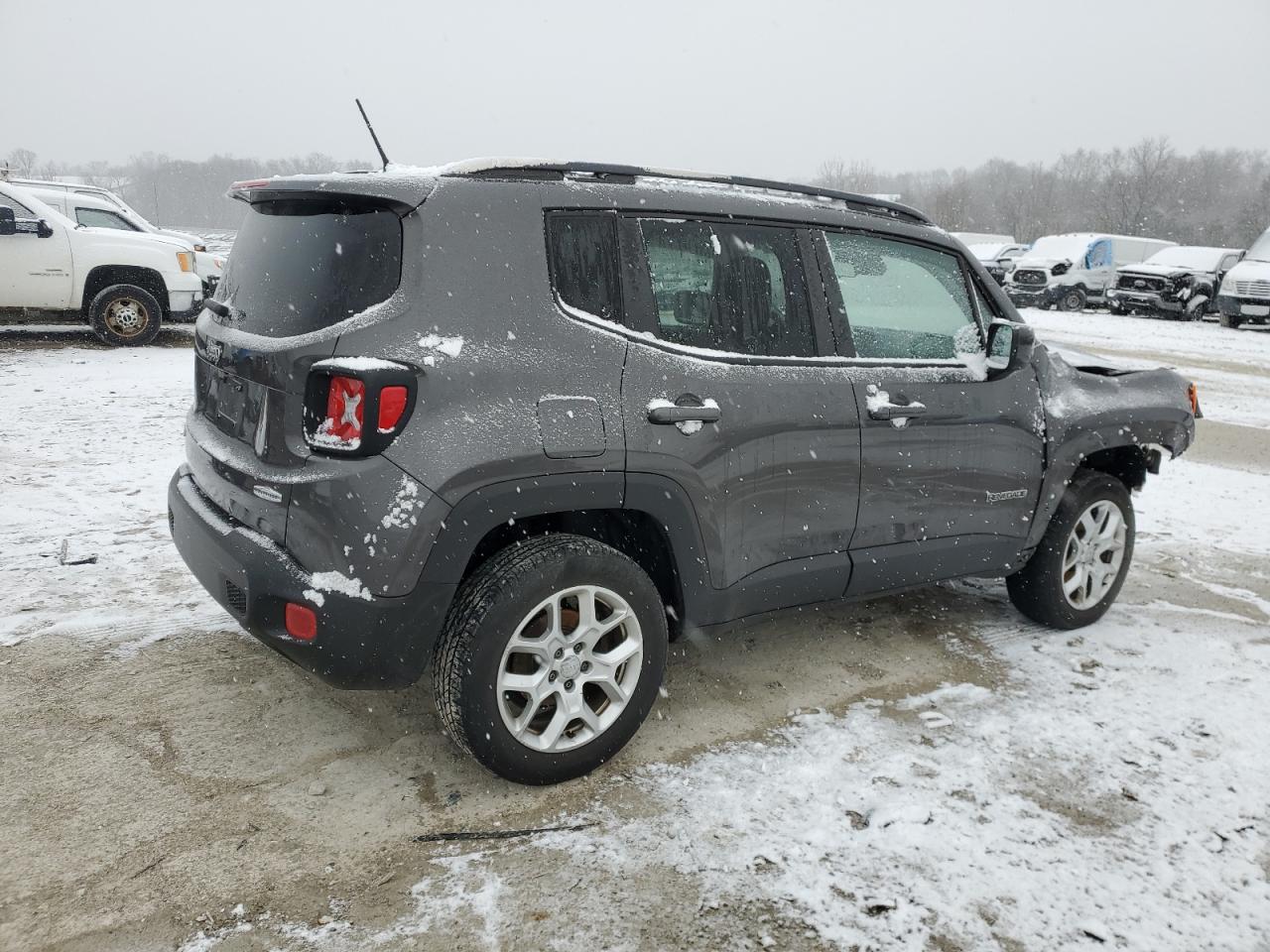 2017 Jeep Renegade VIN ZACCJBBB0HPG57195 Copart auction photo, front end damage thumbnail 3
