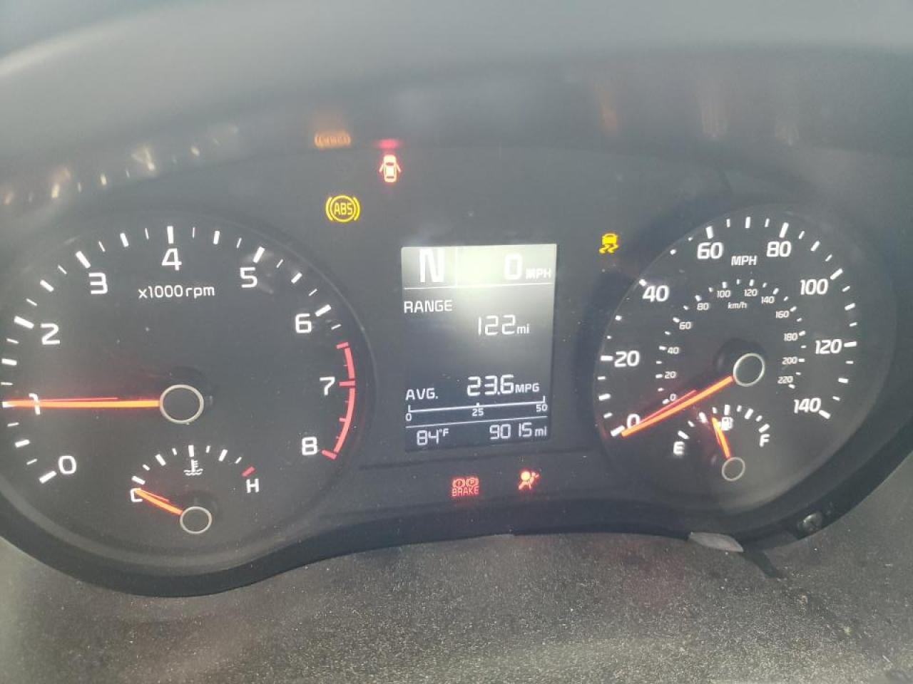 2023 KIA Rio VIN 3KPA24AD1PE551143 Copart auction photo, front end / side damage thumbnail 9