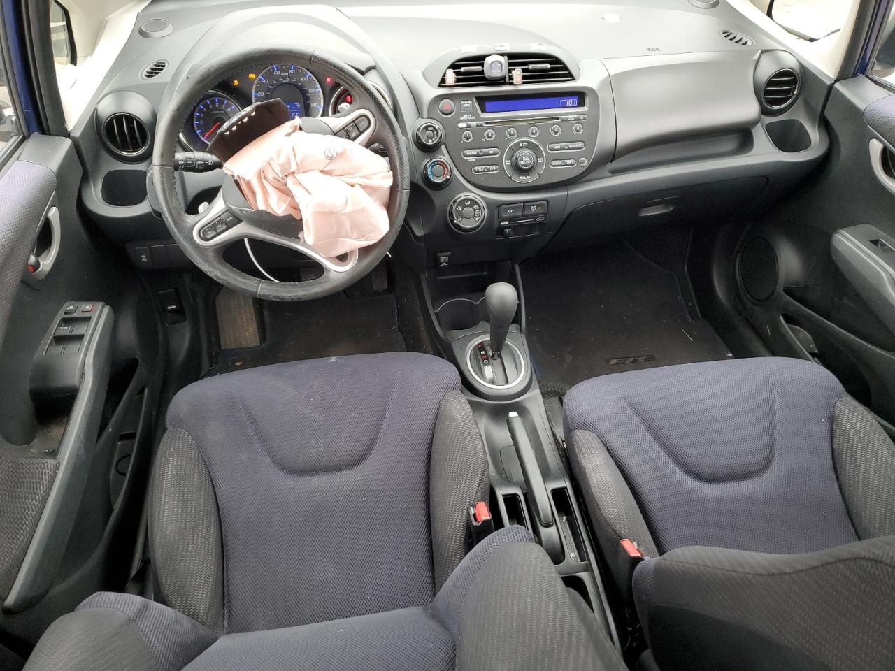 2013 Honda Fit VIN JHMGE8H54DC013657 Copart auction photo, front end / side damage thumbnail 8