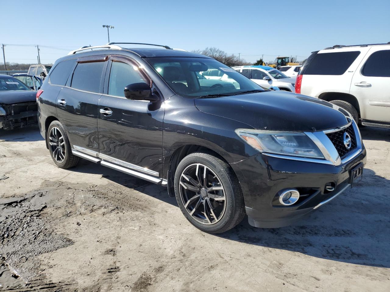2015 Nissan Pathfinder VIN 5N1AR2MM8FC674192 Copart auction photo, normal wear damage thumbnail 4