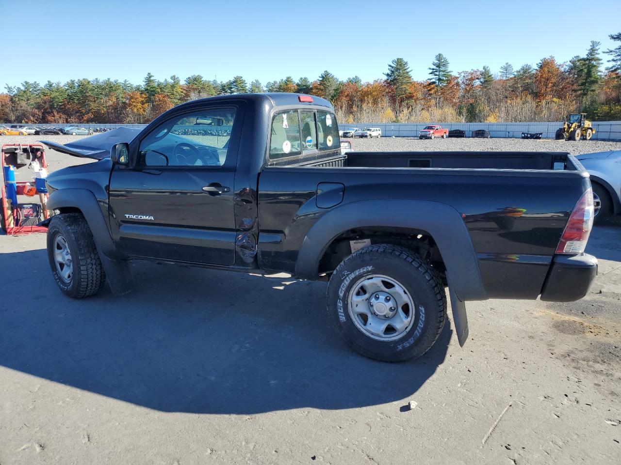 2009 Toyota Tacoma VIN 5TEPX42N39Z627878 Copart auction photo, front end / side damage thumbnail 2