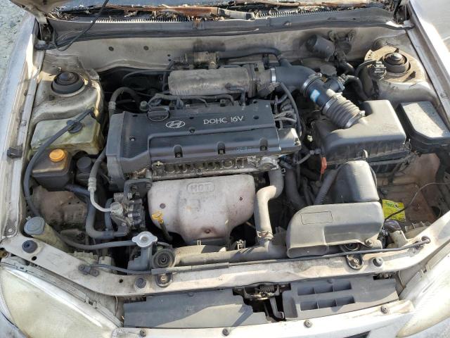 2000 Hyundai Elantra VIN KMHJF35F5YU001615 Copart auction photo, minor dent/scratches damage thumbnail 11