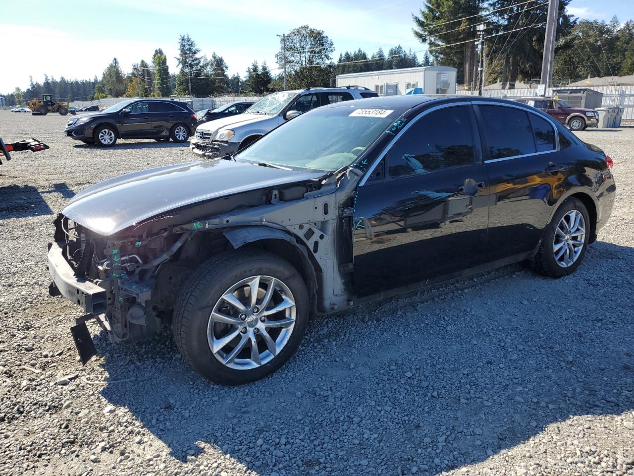 2008 Infiniti G VIN JNKBV61F08M268601