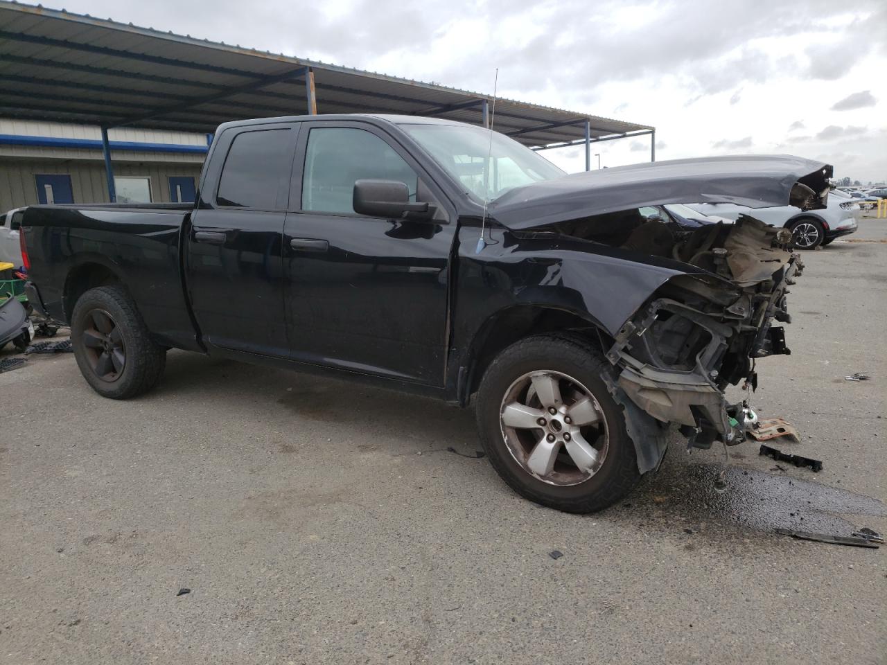 2014 RAM 1500 VIN 1C6RR7FT0ES115496 Copart auction photo, front end damage thumbnail 4