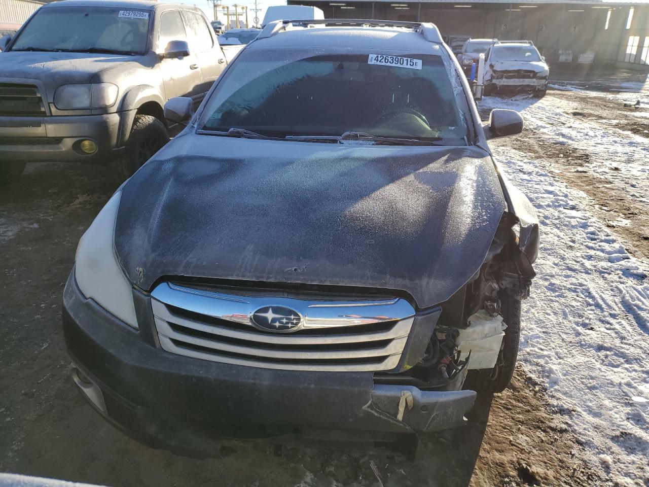 2010 Subaru Outback VIN 4S4BRCBCXA3372416 Copart auction photo, front end damage thumbnail 5