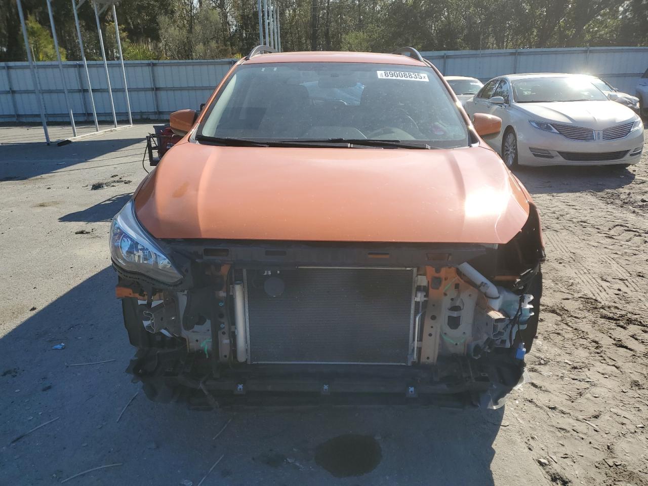 2019 Subaru XV VIN JF2GTAEC8KH384873 Copart auction photo, front end damage thumbnail 5