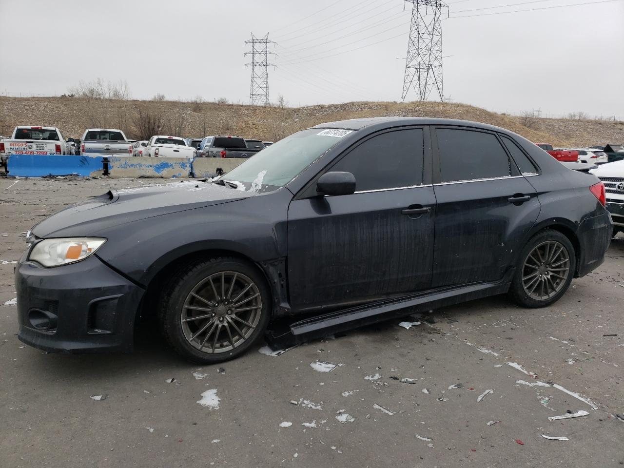 2014 Subaru WRX VIN JF1GV7F6XEG015517