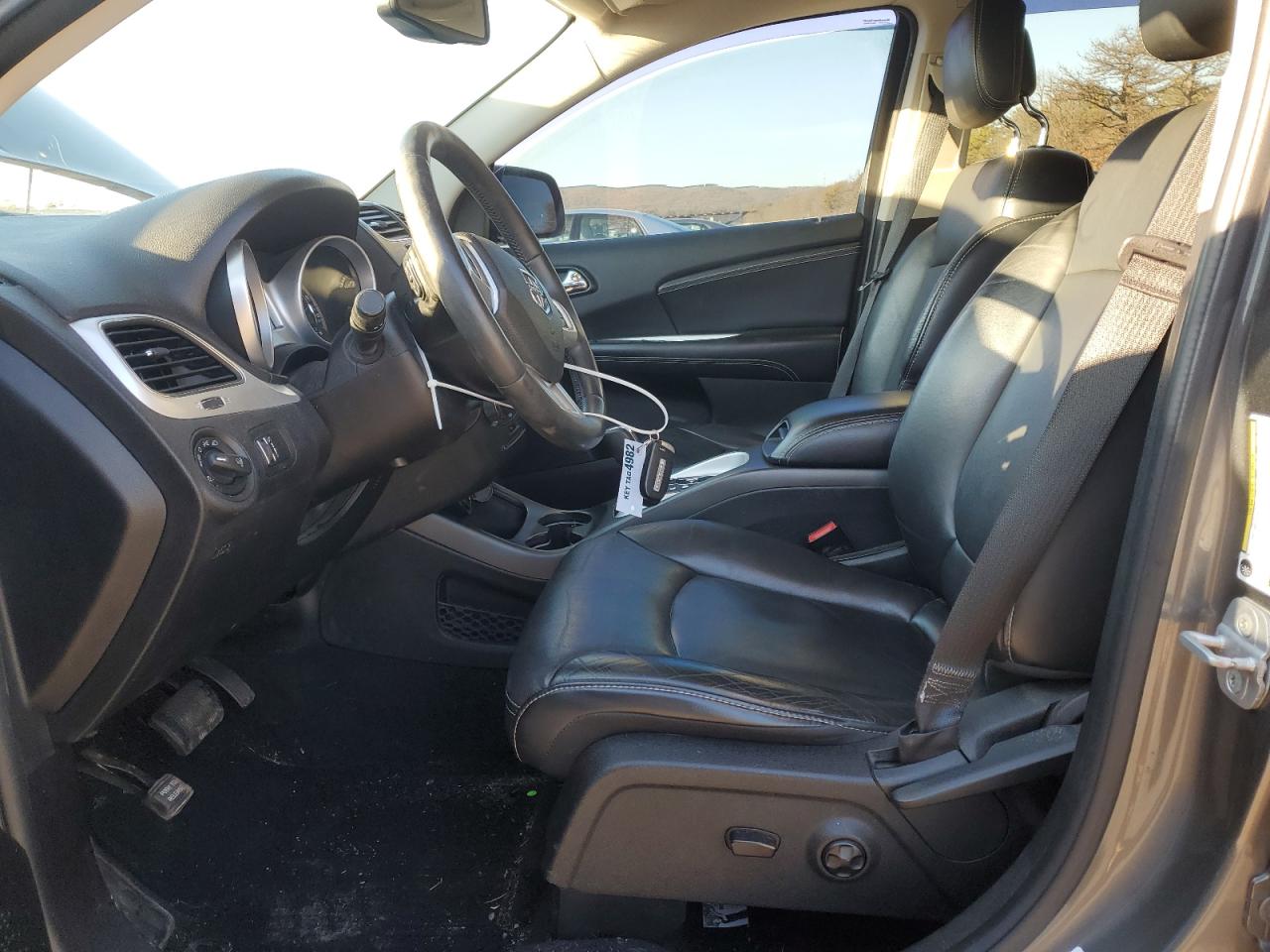 2013 Dodge Journey VIN 3C4PDDDG3DT665761 Copart auction photo, side / front end damage thumbnail 7