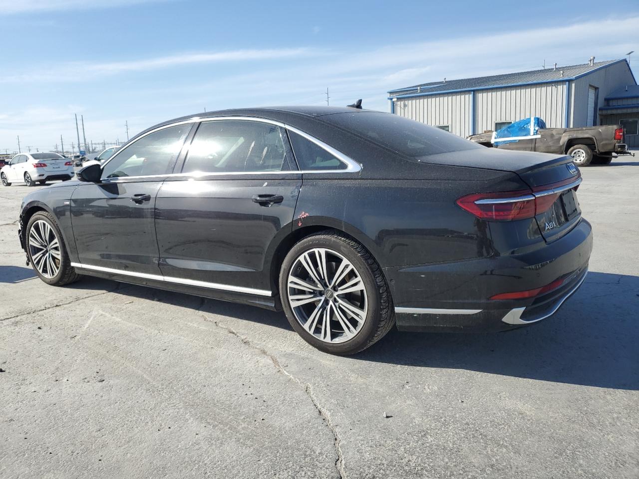 2023 Audi A8 VIN WAULDAF8XPN011716 Copart auction photo, front end / minor dent/scratches damage thumbnail 2