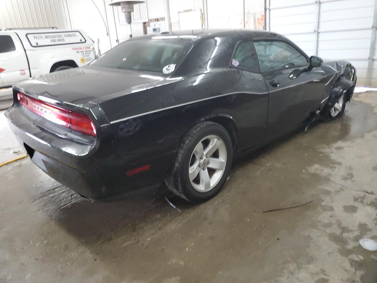 2012 Dodge Challenger VIN 2C3CDYAG1CH146813 Copart auction photo, front end / rear end damage thumbnail 3