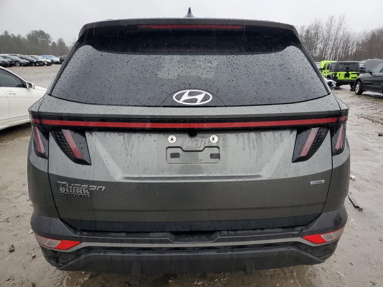 2022 Hyundai Tucson VIN 5NMJBCAE1NH157134 Copart auction photo, front end damage thumbnail 6