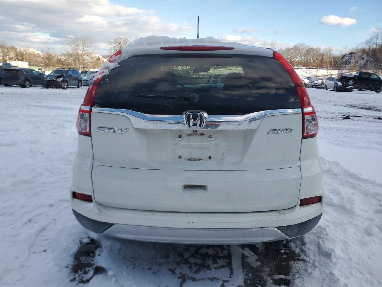 2016 Honda CR-V VIN 5J6RM4H55GL077713 Copart auction photo, front end damage thumbnail 6