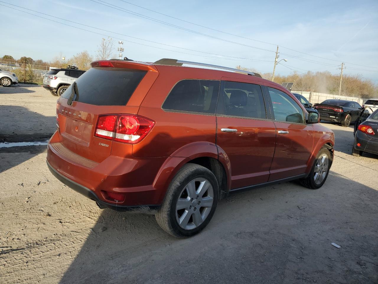 2013 Dodge Journey VIN 3C4PDCDG8DT588864 Copart auction photo, front end / mechanical damage thumbnail 3