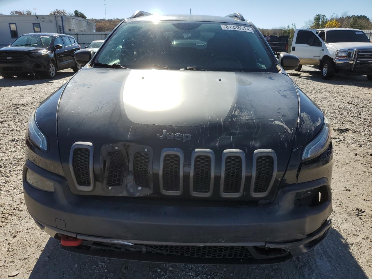 2014 Jeep Cherokee VIN 1C4PJMBBXEW162286 Copart auction photo, front end damage thumbnail 5