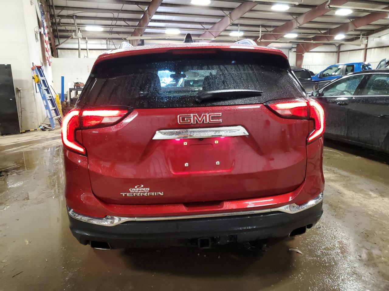 2018 GMC Terrain VIN 3GKALPEX1JL316851 Copart auction photo, front end / mechanical damage thumbnail 6
