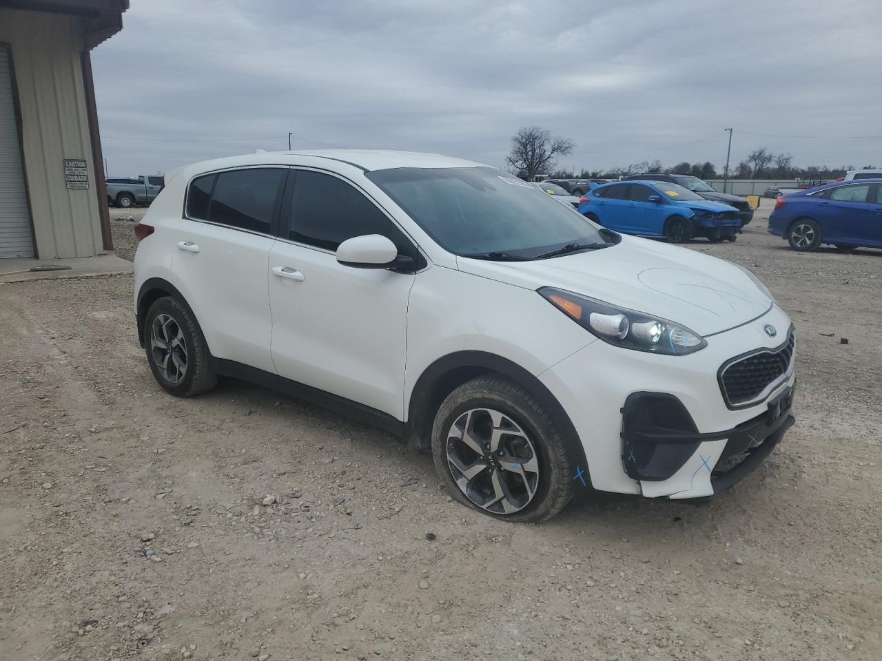 2020 KIA Sportage VIN KNDPM3AC7L7800030 Copart auction photo, front end damage thumbnail 4