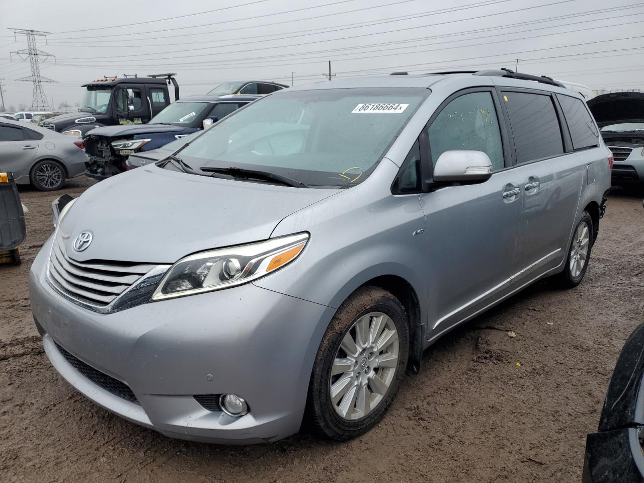 2017 Toyota Sienna VIN 5TDDZ3DC2HS168213
