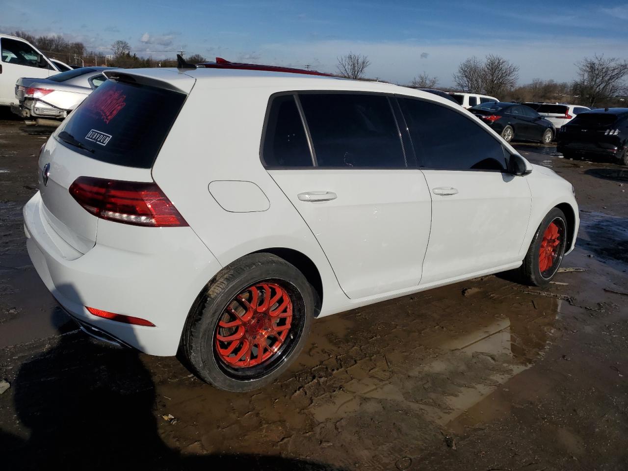 2020 Volkswagen Golf VIN 3VWG57AU2LM004916 Copart auction photo, minor dent/scratches damage thumbnail 3