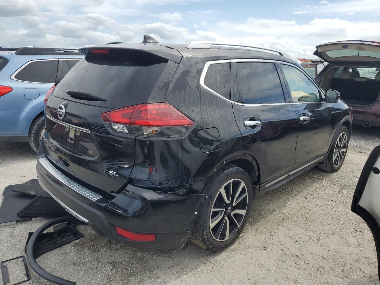 2018 Nissan Rogue VIN JN8AT2MT1JW490608 Copart auction photo, water/flood damage thumbnail 3
