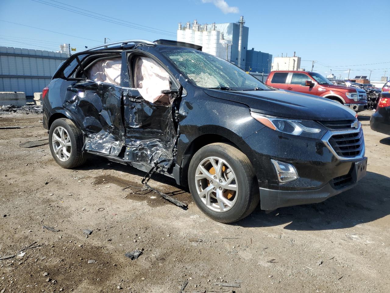 2019 Chevrolet Equinox VIN 3GNAXLEX9KL231015 Copart auction photo, all over damage thumbnail 4