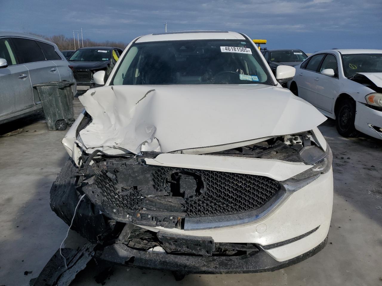 2018 Mazda CX-5 VIN JM3KFBCM3J0475345 Copart auction photo, front end damage thumbnail 5