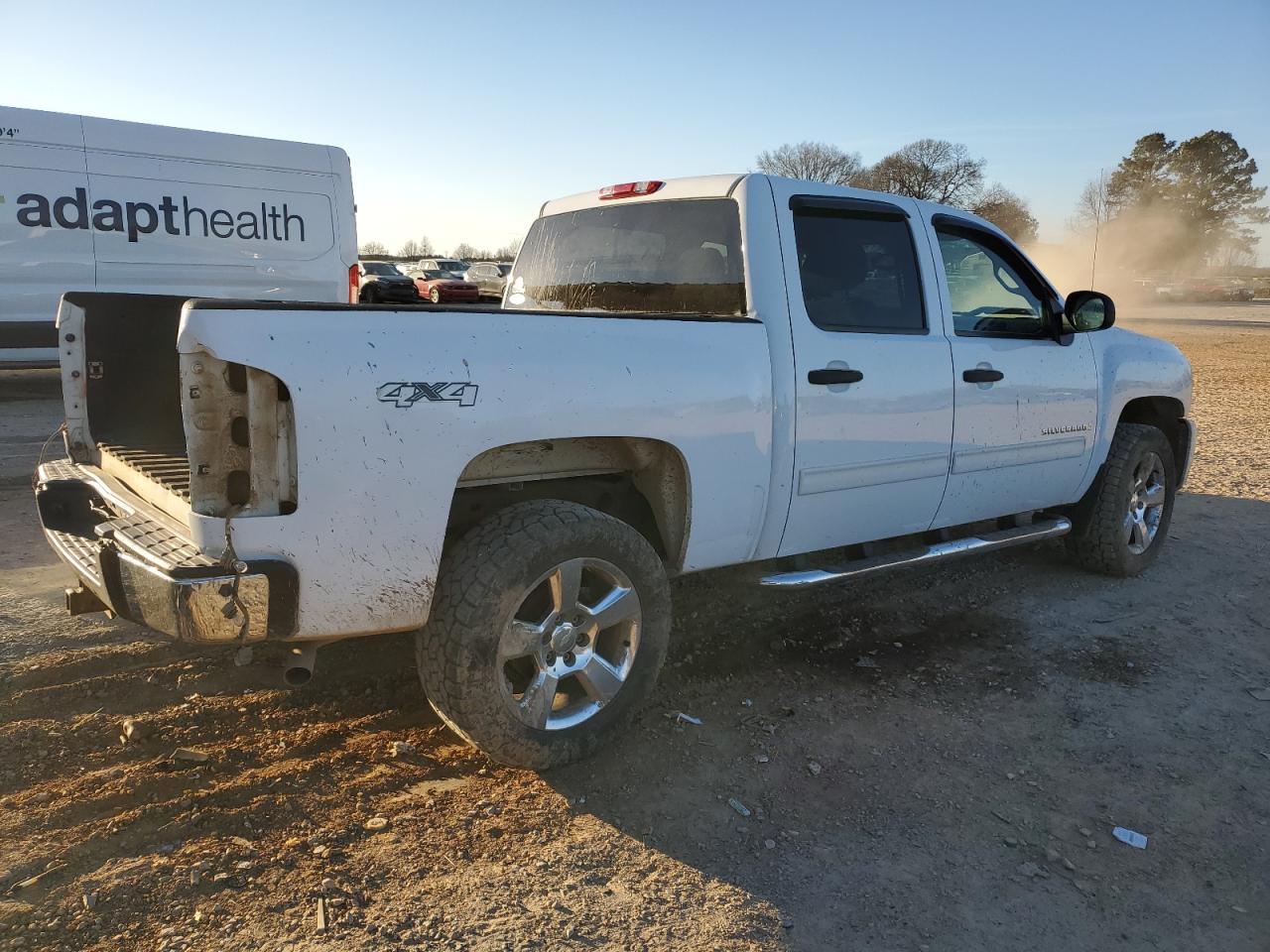 2009 Chevrolet Silverado VIN 3GCEK23M09G149351 Copart auction photo, all over damage thumbnail 3