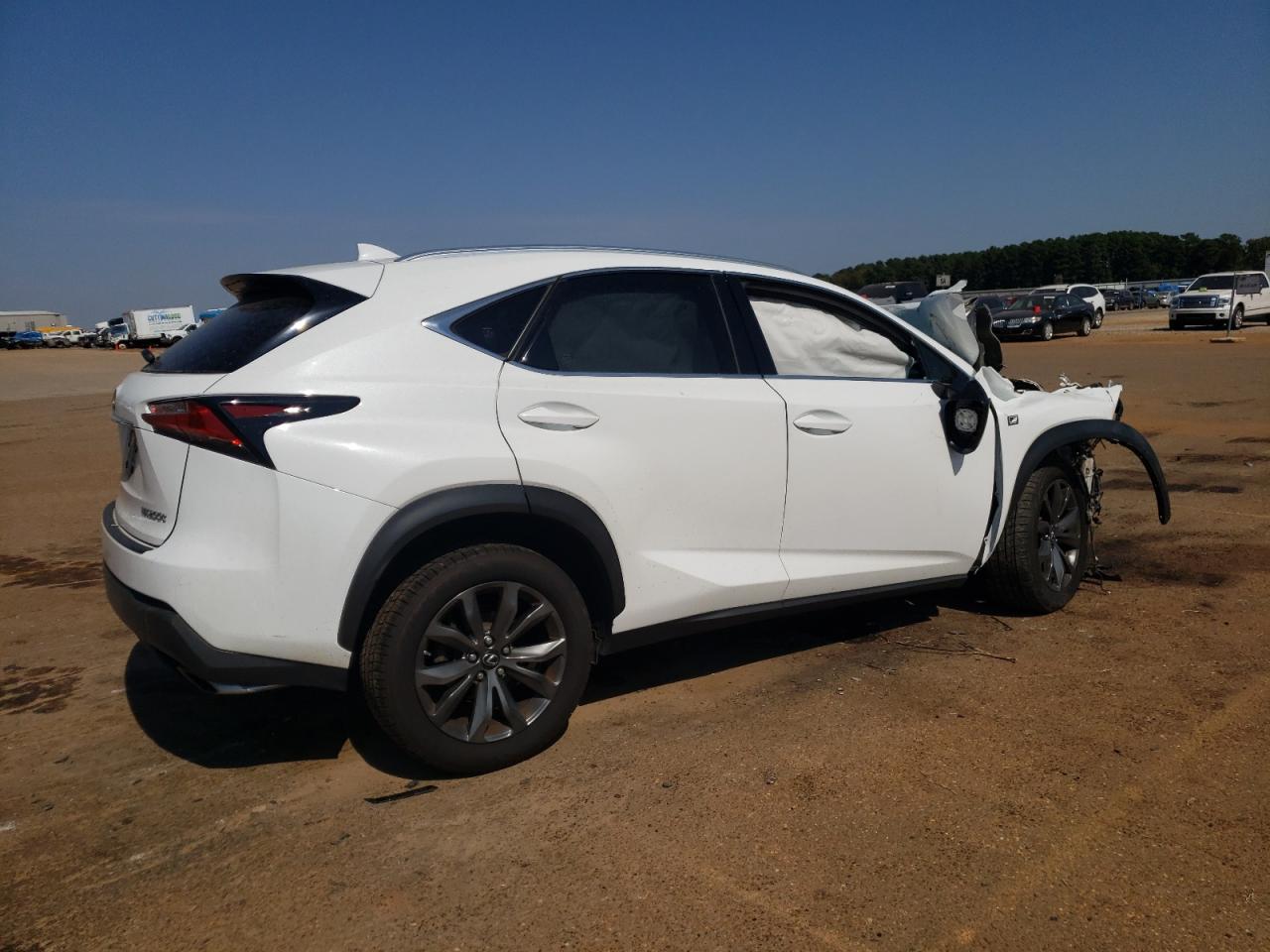 2016 Lexus NX VIN JTJYARBZ9G2030819 Copart auction photo, front end damage thumbnail 3