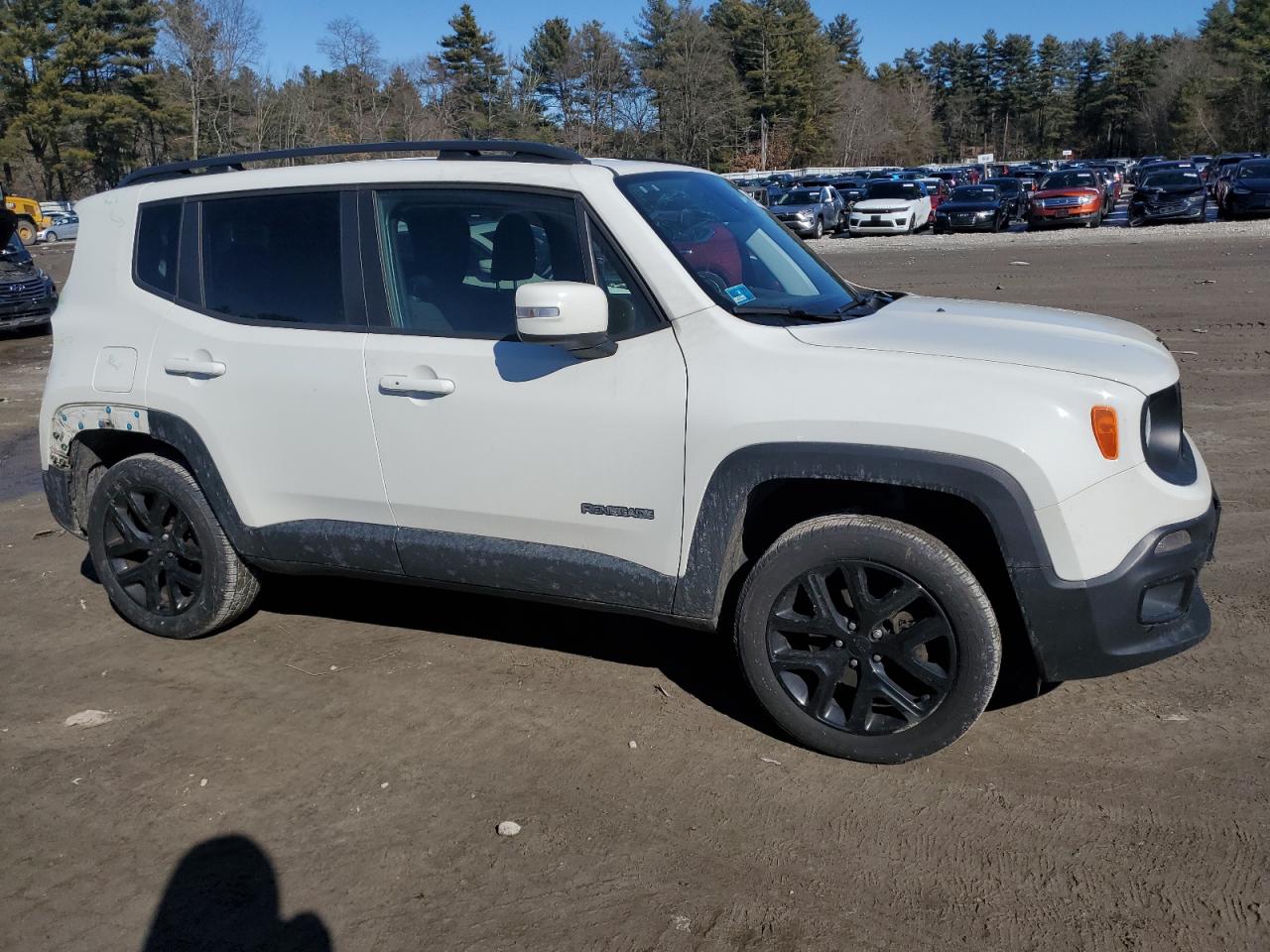 2018 Jeep Renegade VIN ZACCJBBB8JPG87504 Copart auction photo, rear end / undercarriage damage thumbnail 4