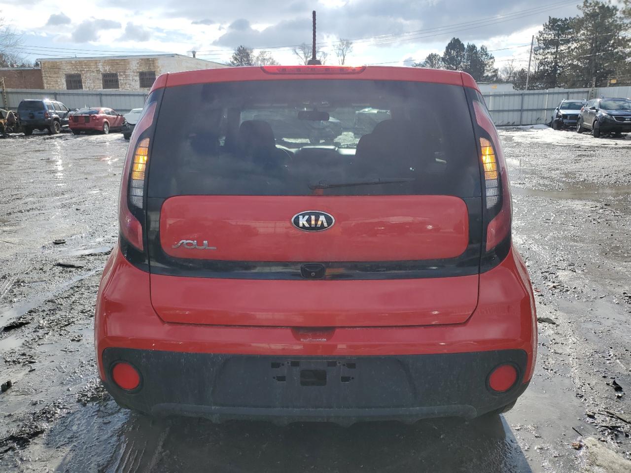 2019 KIA Soul VIN KNDJN2A24K7651224 Copart auction photo, front end / all over damage thumbnail 6