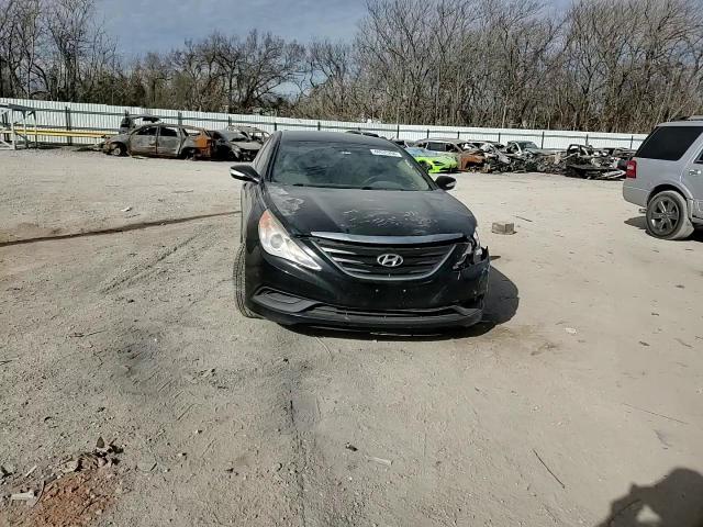 2014 Hyundai Sonata VIN 5NPEB4AC9EH940646 Copart auction photo, front end / undercarriage damage thumbnail 10