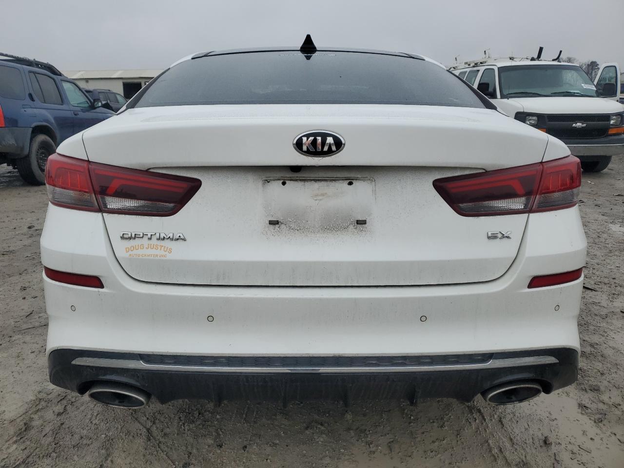 2019 KIA Optima VIN 5XXGU4L16KG309200 Copart auction photo, front end damage thumbnail 6