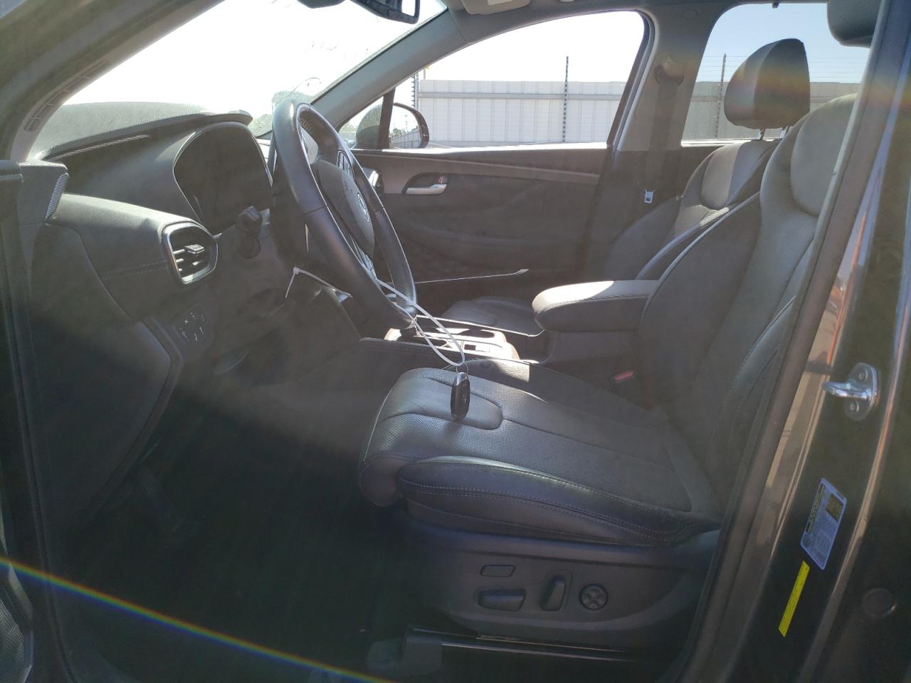 2020 Hyundai Santa Fe VIN 5NMS5CAA6LH296763 Copart auction photo, rear end damage thumbnail 7