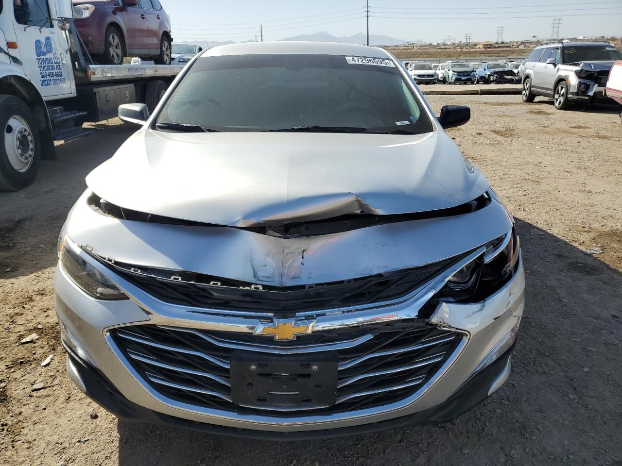 2019 Chevrolet Malibu VIN 1G1ZC5ST0KF169365 Copart auction photo, front end damage thumbnail 5