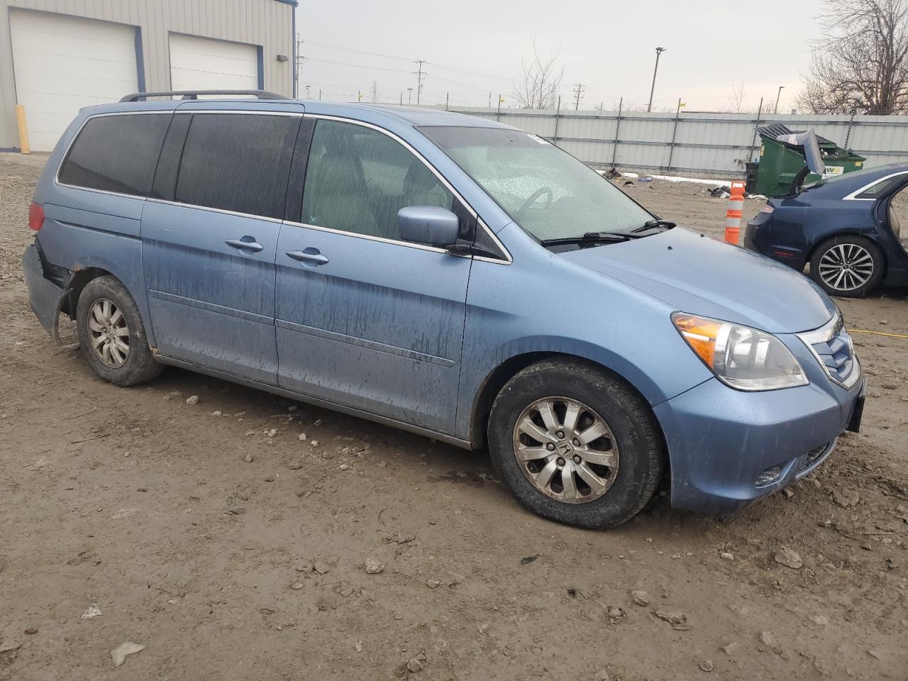 2009 Honda Odyssey VIN 5FNRL38689B056453 Copart auction photo, rear end damage thumbnail 4