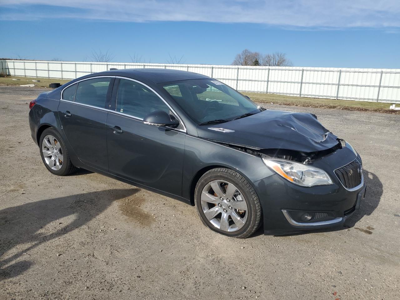 2016 Buick Regal VIN 2G4GK5EX5G9108346 Copart auction photo, front end damage thumbnail 4