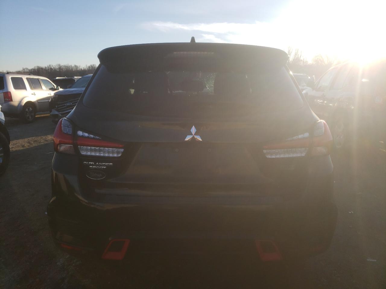 2020 Mitsubishi Outlander VIN JA4AP3AU0LU025670 Copart auction photo, front end damage thumbnail 6