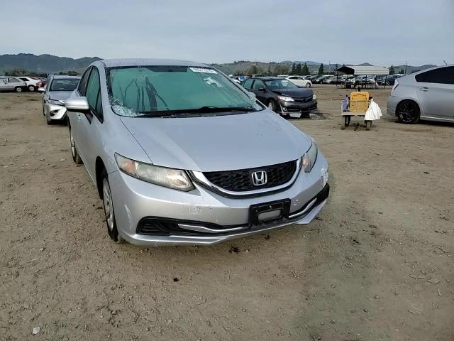 2015 Honda Civic VIN 2HGFB2F57FH543077 Copart auction photo, front end damage thumbnail 10