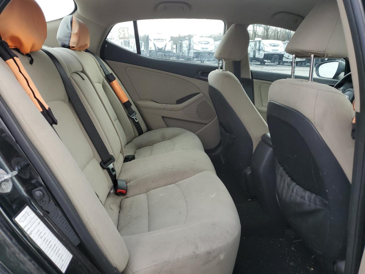 2014 KIA Optima VIN 5XXGM4A75EG256520 Copart auction photo, rear end damage thumbnail 11