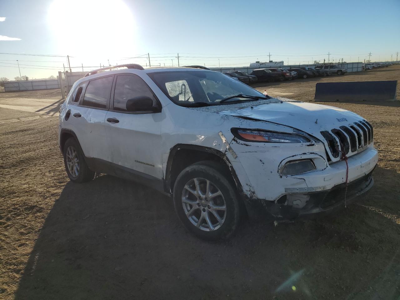 2016 Jeep Grand Cherokee VIN 1C4PJMAS9GW244790 Copart auction photo, all over damage thumbnail 4