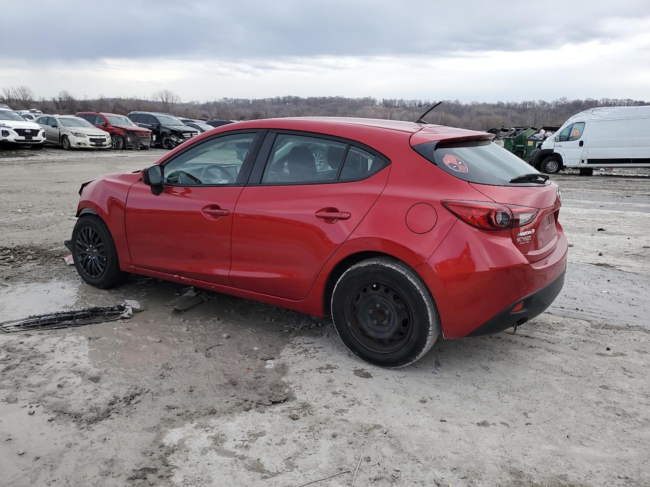 2016 Mazda 3 VIN 3MZBM1J73GM304670 Copart auction photo, front end / minor dent/scratches damage thumbnail 2