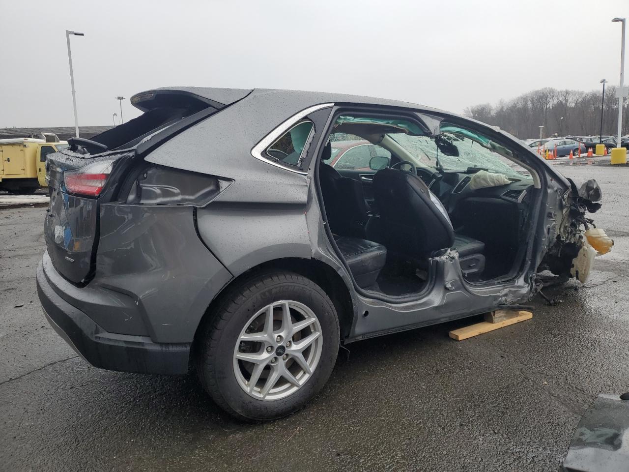 2023 Ford Edge VIN 2FMPK4J99PBA38327 Copart auction photo, rollover damage thumbnail 3