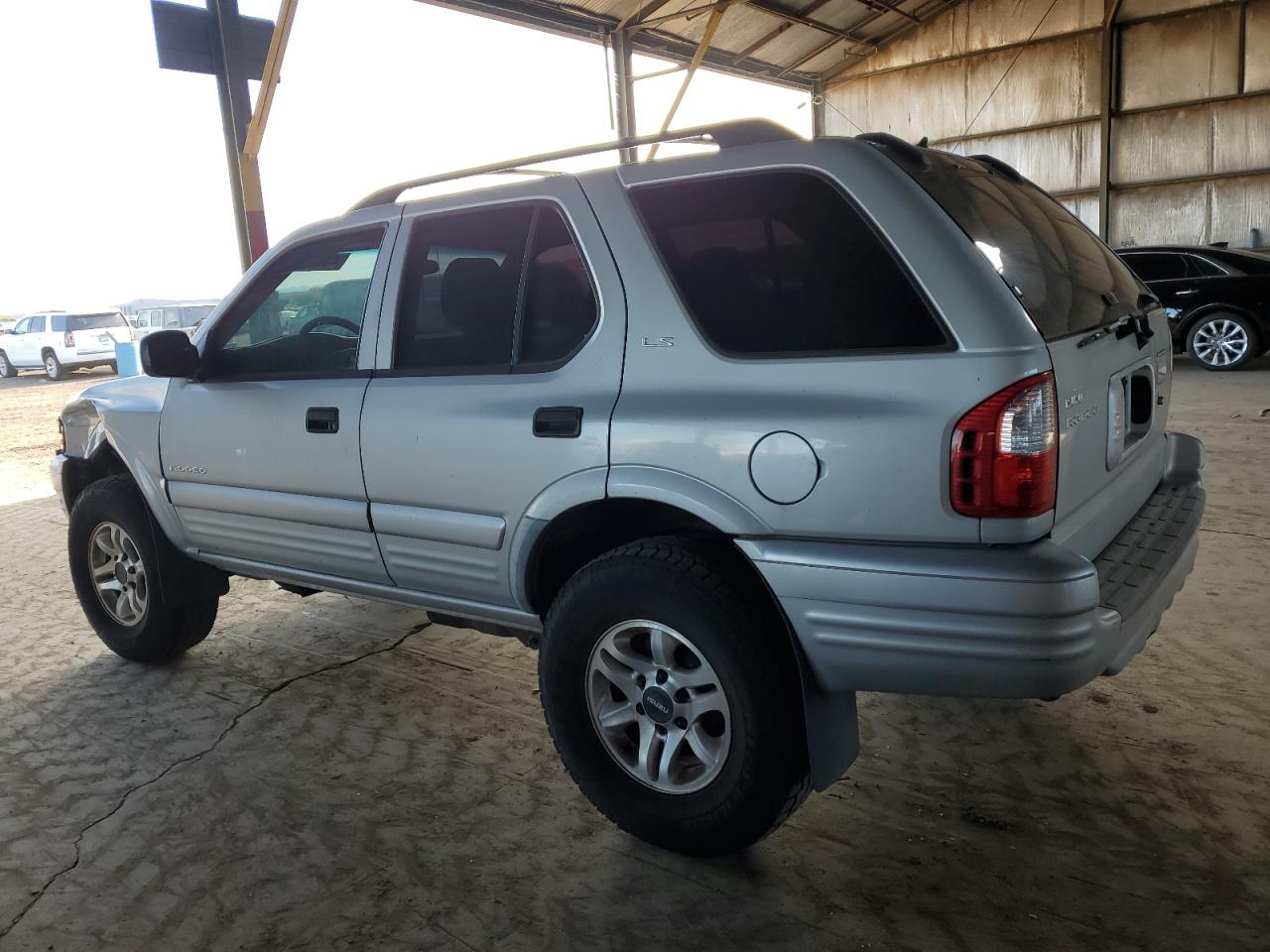 2002 Isuzu Rodeo VIN 4S2CK58W024338348 Copart auction photo, front end / minor dent/scratches damage thumbnail 2