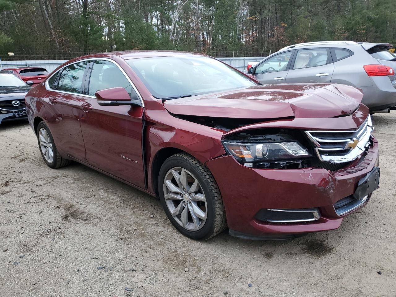 2016 Chevrolet Impala VIN 2G1115S35G9166495 Copart auction photo, front end damage thumbnail 4