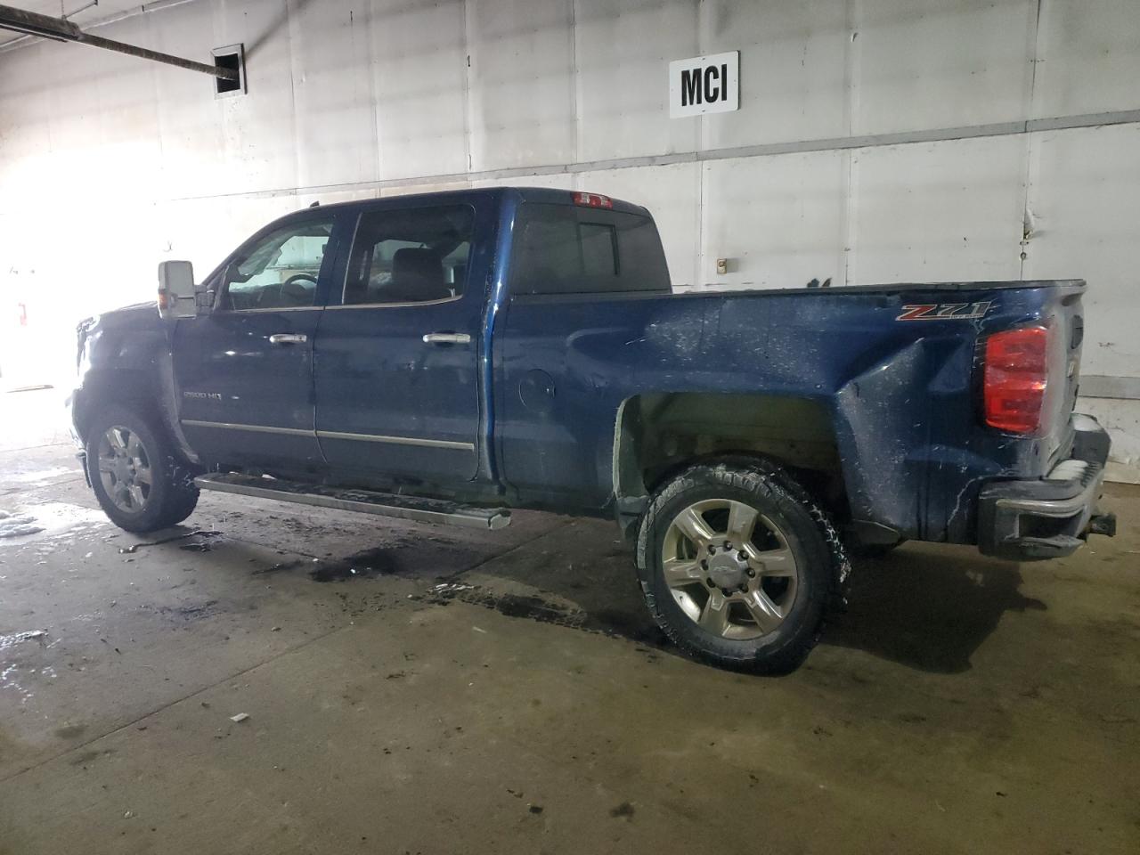 2017 Chevrolet Silverado VIN 1GC1KWEY9HF210850 Copart auction photo, all over damage thumbnail 2