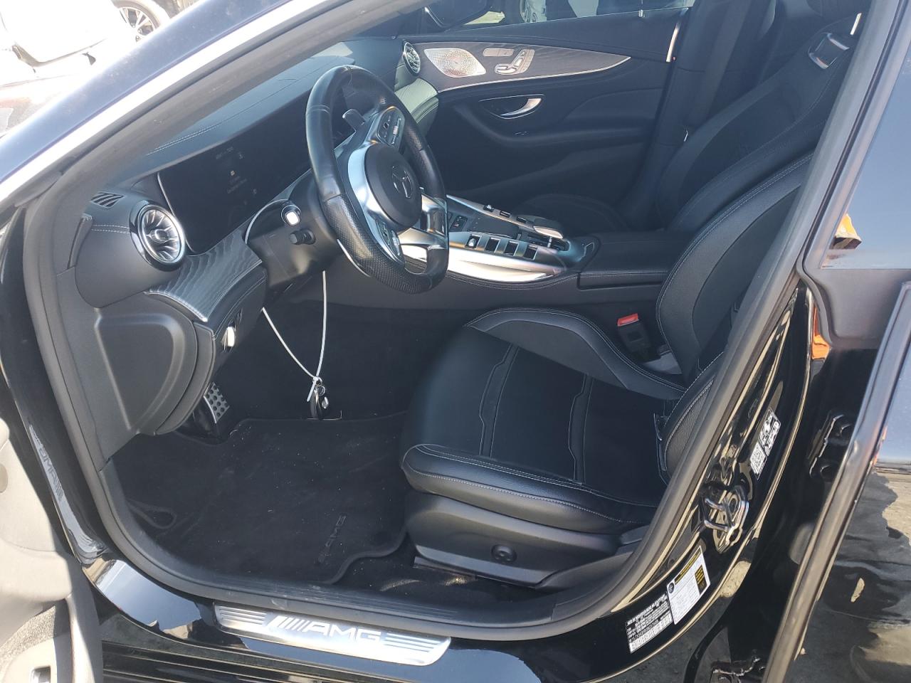 2021 Mercedes-Benz AMG GT VIN W1K7X5KB9MA037608 Copart auction photo, rear end damage thumbnail 7