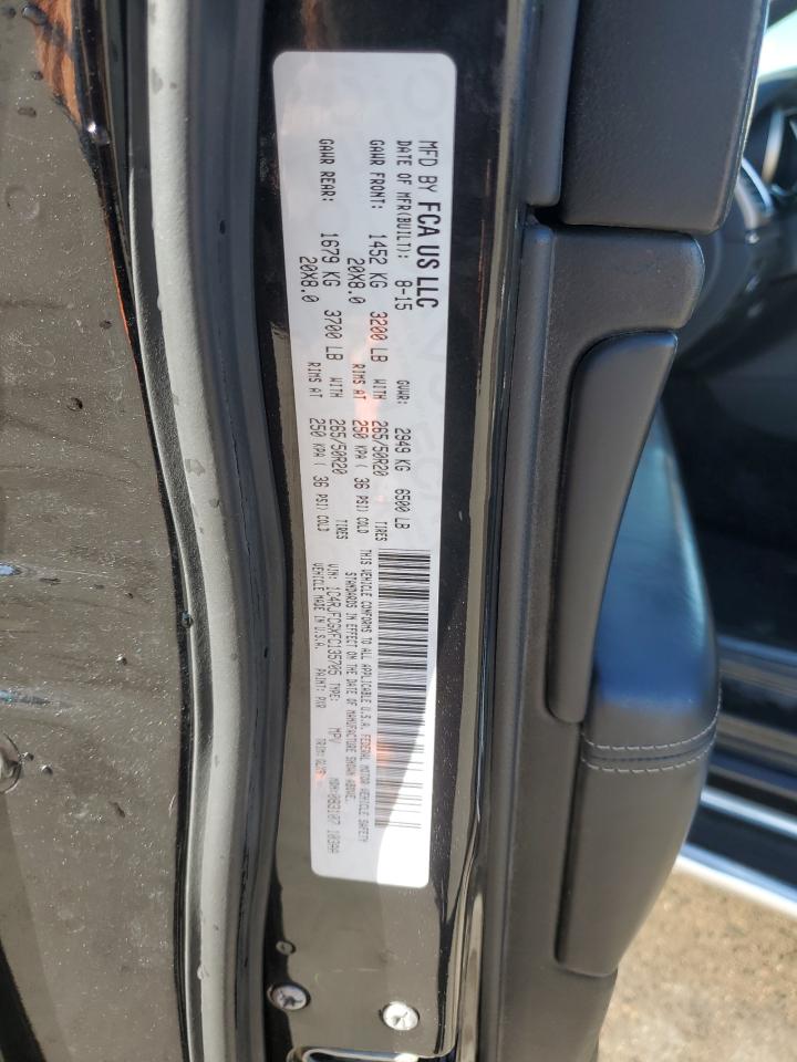 2015 Jeep Grand Cherokee VIN 1C4RJFCGXFC135705 Copart auction photo, front end / side damage thumbnail 13